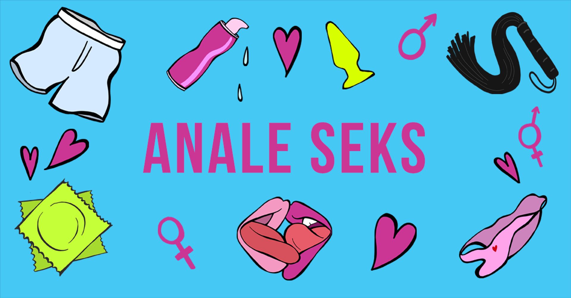 Anale seks - Seks and Drugs woordenboek - Spuiten en Slikken afbeelding