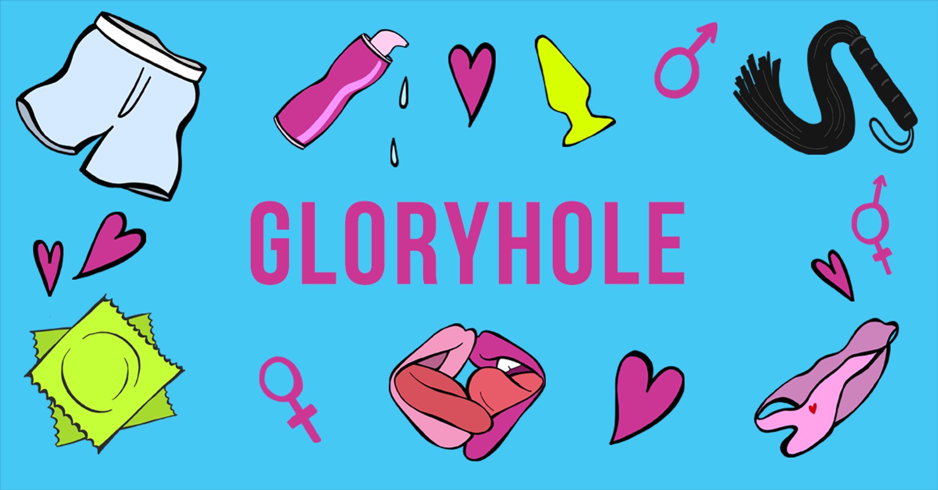 Glory Hole - Seks & Drugs woordenboek - Spuiten en Slikken - BNNVARA