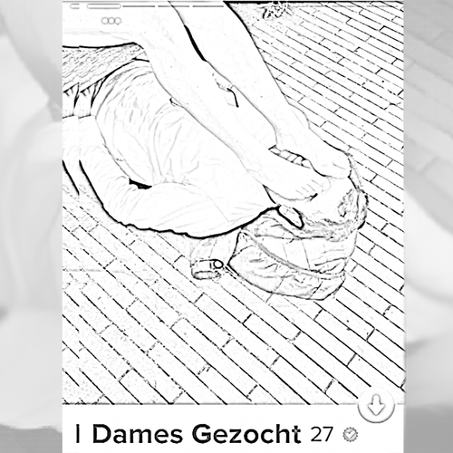 Ik ging met mijn blote voeten op het gezicht van een vreemde man voor 100 euro