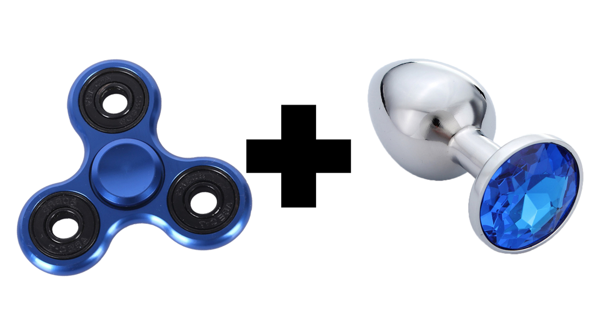 Afbeelding van Fidget spinner buttplugs en fidget tinder