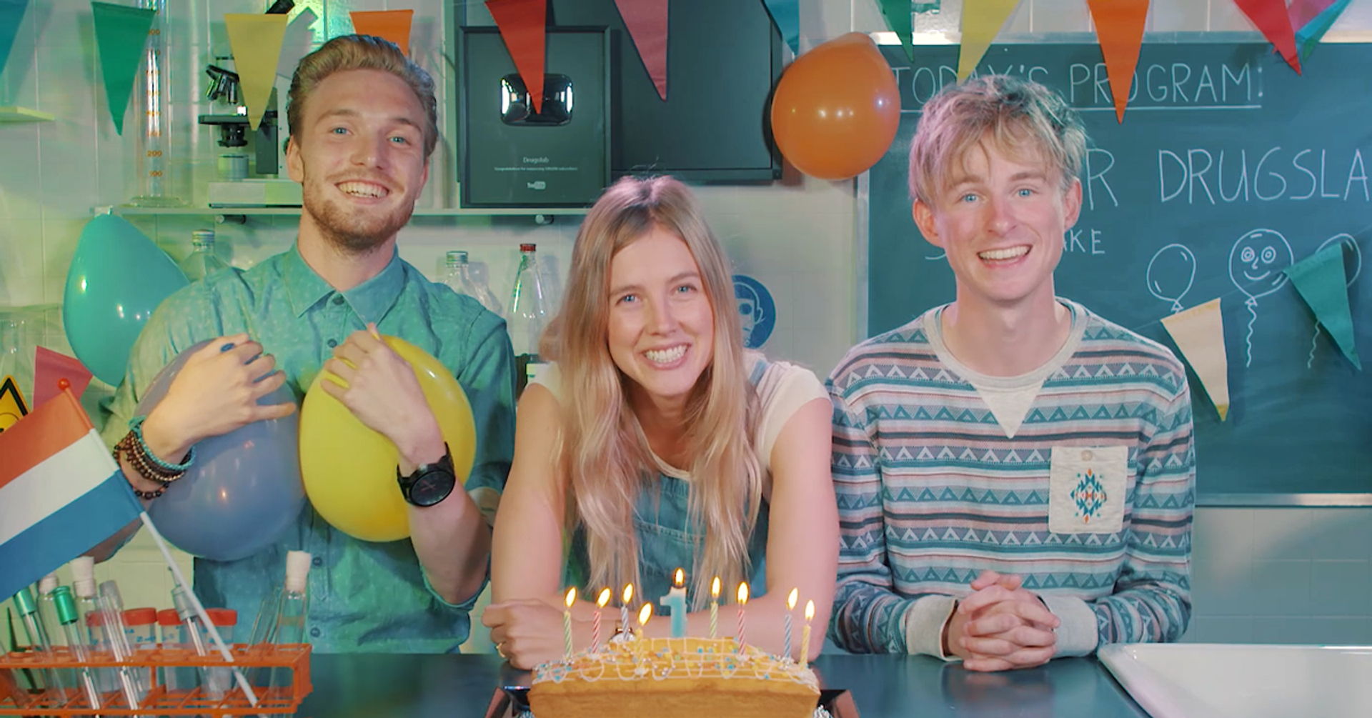 Afbeelding van Drugslab - Nellie, Rens en Bastiaan feesten met spacecake