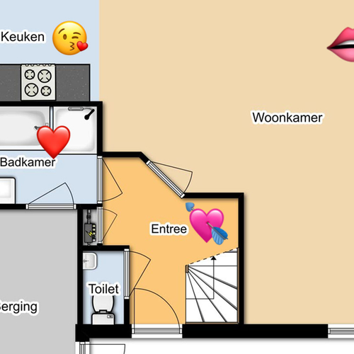 De plattegrond voor seks in je huis